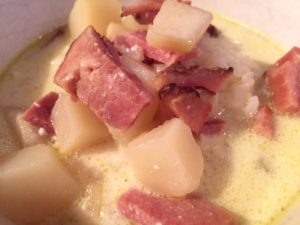 ham and potato soup